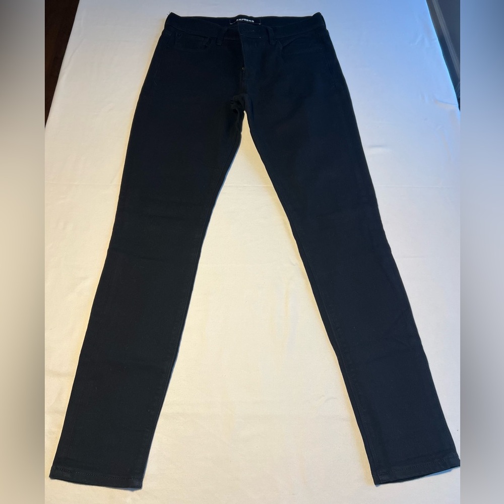 Express Women’s Legging Mid Rise Black Jeans